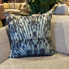 Blue Butterfly Cushion by Kerrie Brown