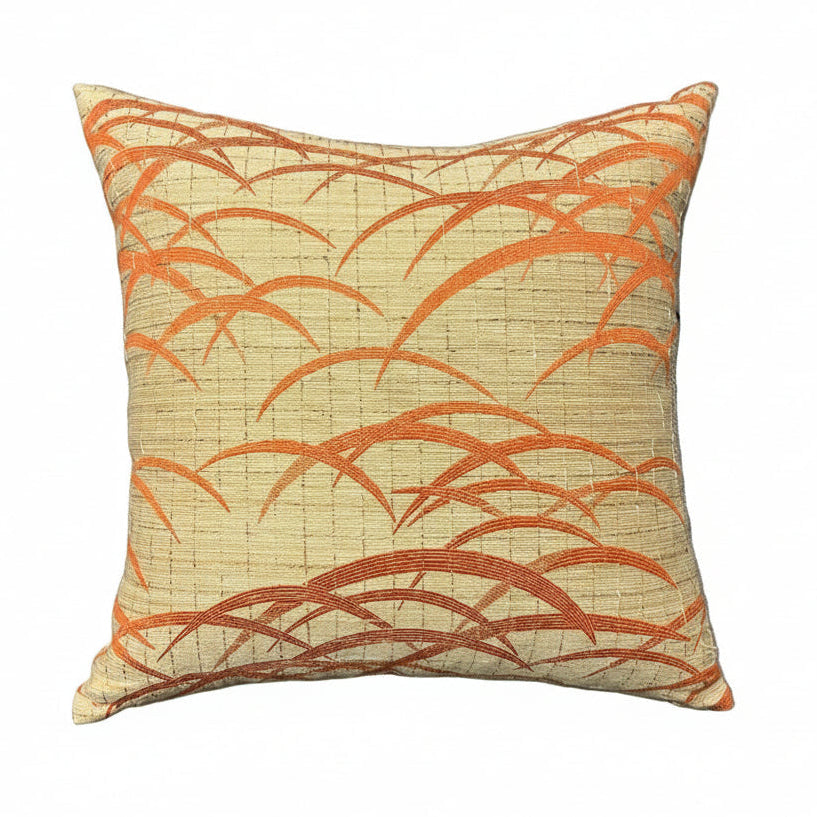 Botanical Arc Jacquard Decorative Cushion