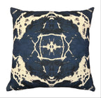Indigo Kaleidoscope Cushion