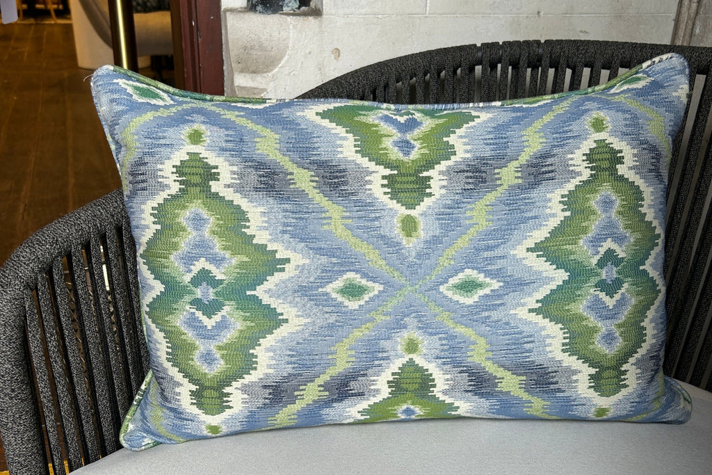 Hiya Flamestitch Decorative Cushion