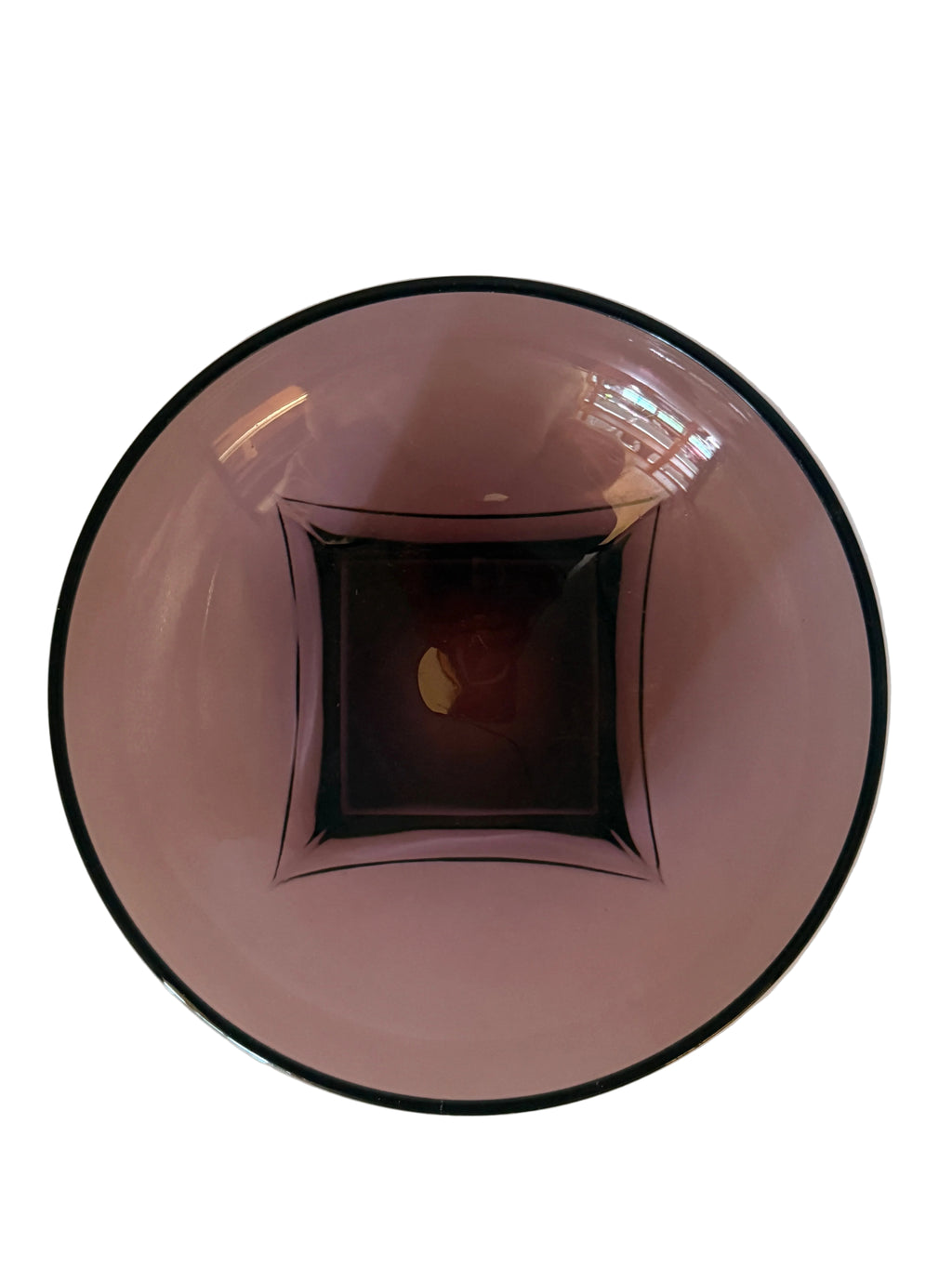 Vintage Hazel-Atlas Moroccan Amethyst Glass Bowl