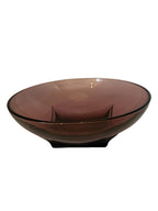Vintage Hazel-Atlas Moroccan Amethyst Glass Bowl