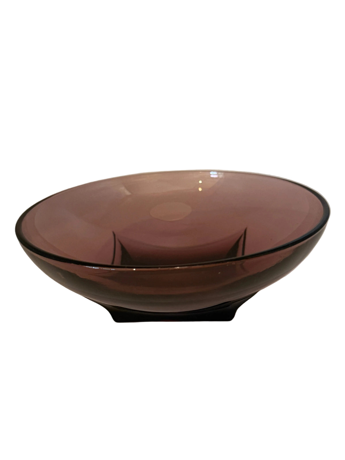Vintage Hazel-Atlas Moroccan Amethyst Glass Bowl