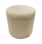 Boucle Ottoman Stool