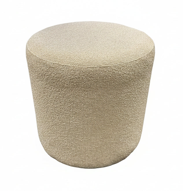 Boucle Ottoman Stool