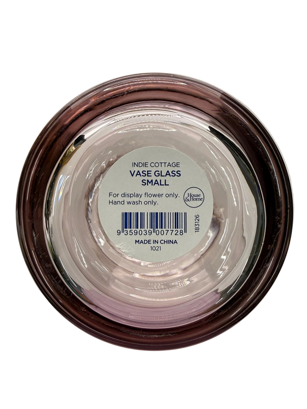 Indie Cottage Glass Vase