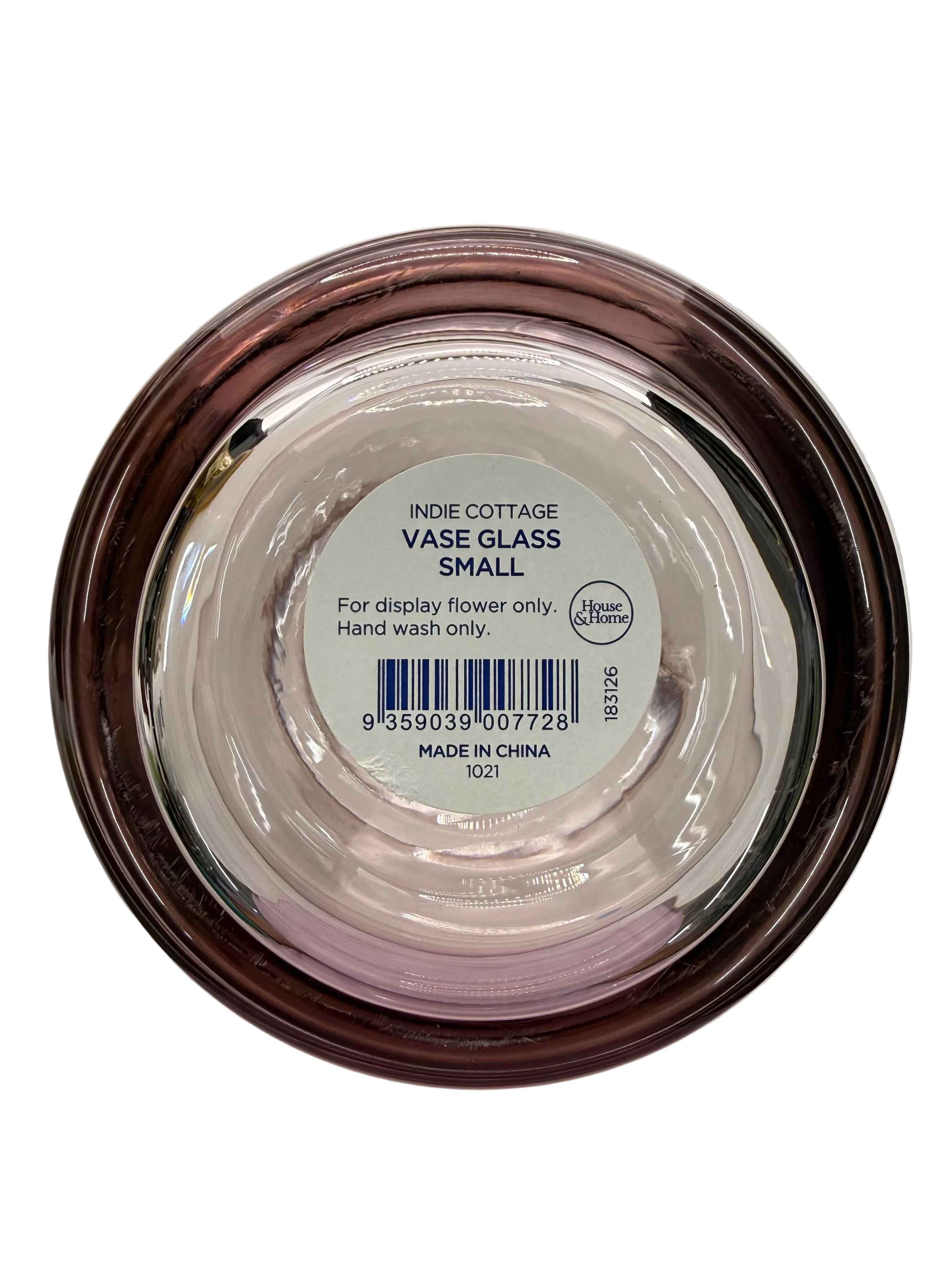 Indie Cottage Glass Vase