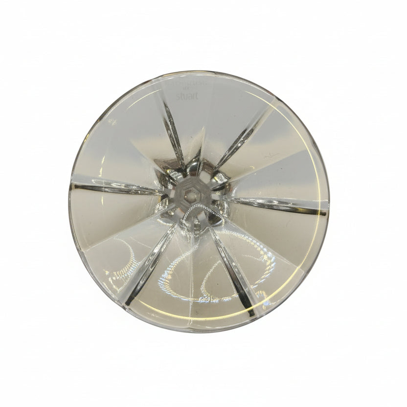 York Lead Crystal Champagne Flute