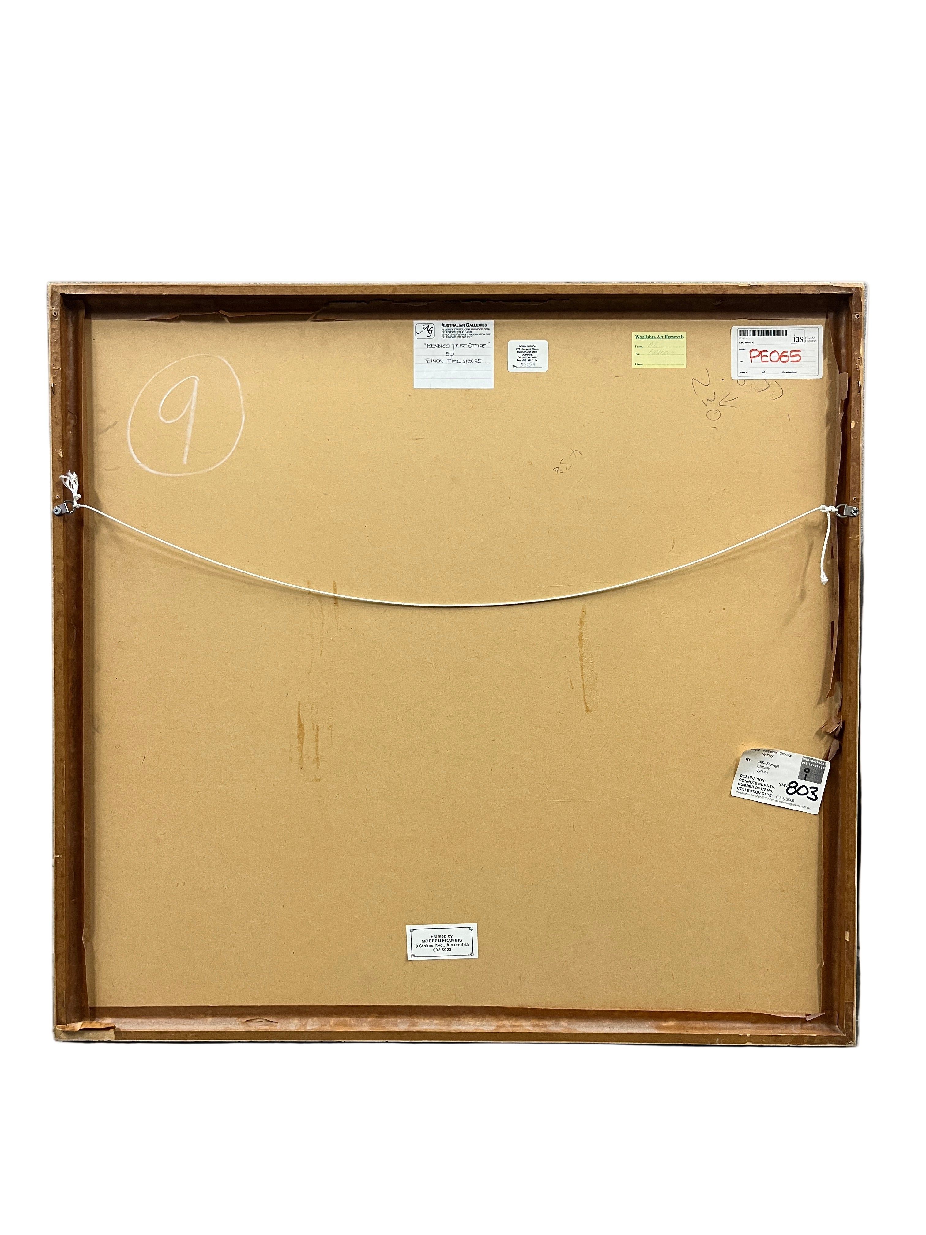 Bendigo Post Office  by Simon Fieldhouse - Framed Art Print