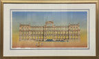 Former Treasury Building Brisbane by Simon Fieldhouse - Framed Art Print