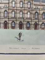 Parliament House Brisbane by Simon Fieldhouse - Framed Art Print