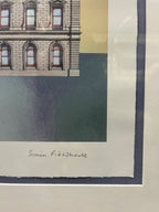 Parliament House Brisbane by Simon Fieldhouse - Framed Art Print