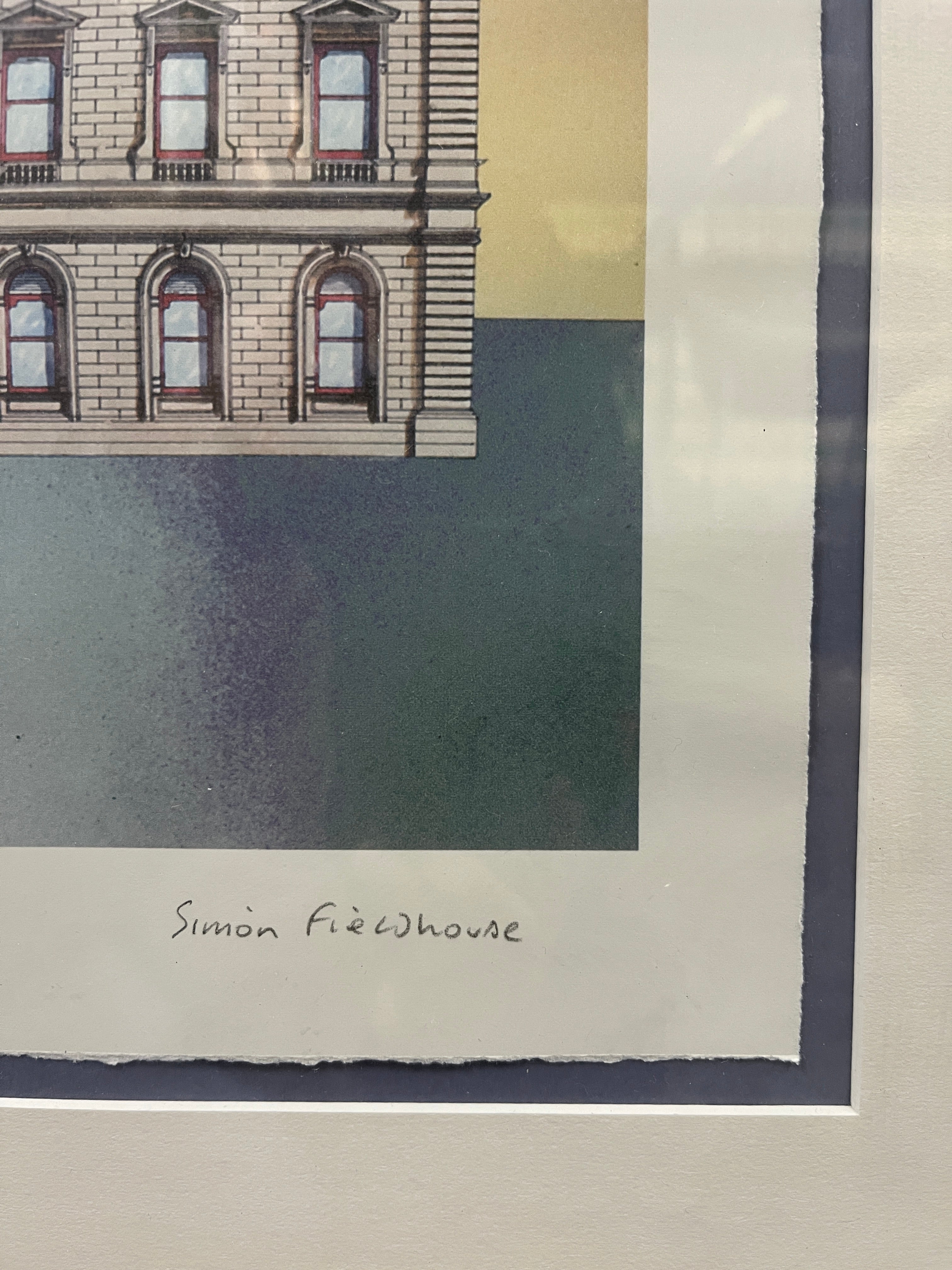 Parliament House Brisbane by Simon Fieldhouse - Framed Art Print