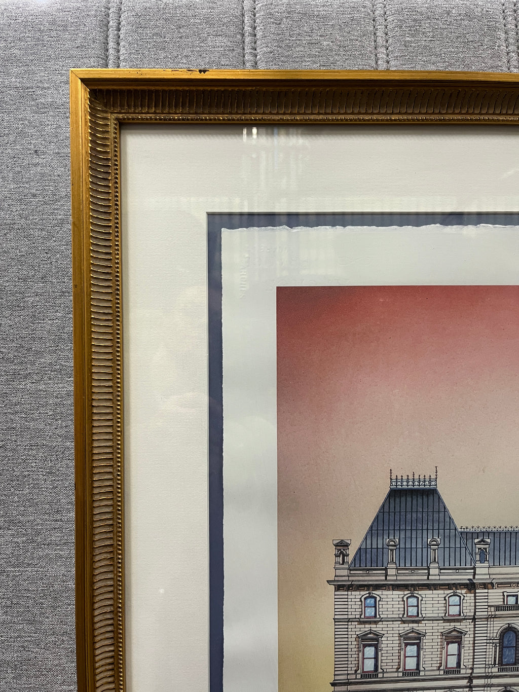 Parliament House Brisbane by Simon Fieldhouse - Framed Art Print