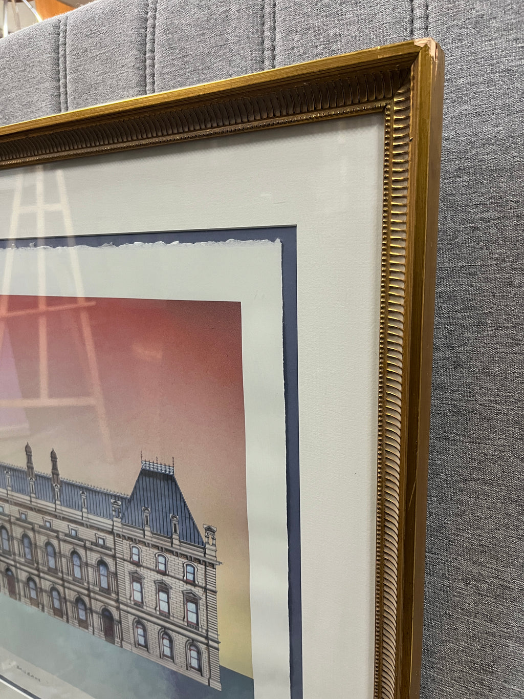 Parliament House Brisbane by Simon Fieldhouse - Framed Art Print