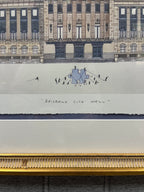 Brisbane City Hall by Simon Fieldhouse - Framed Art Print