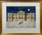 Australian Museum Sydney by Simon Fieldhouse - Framed Art Print