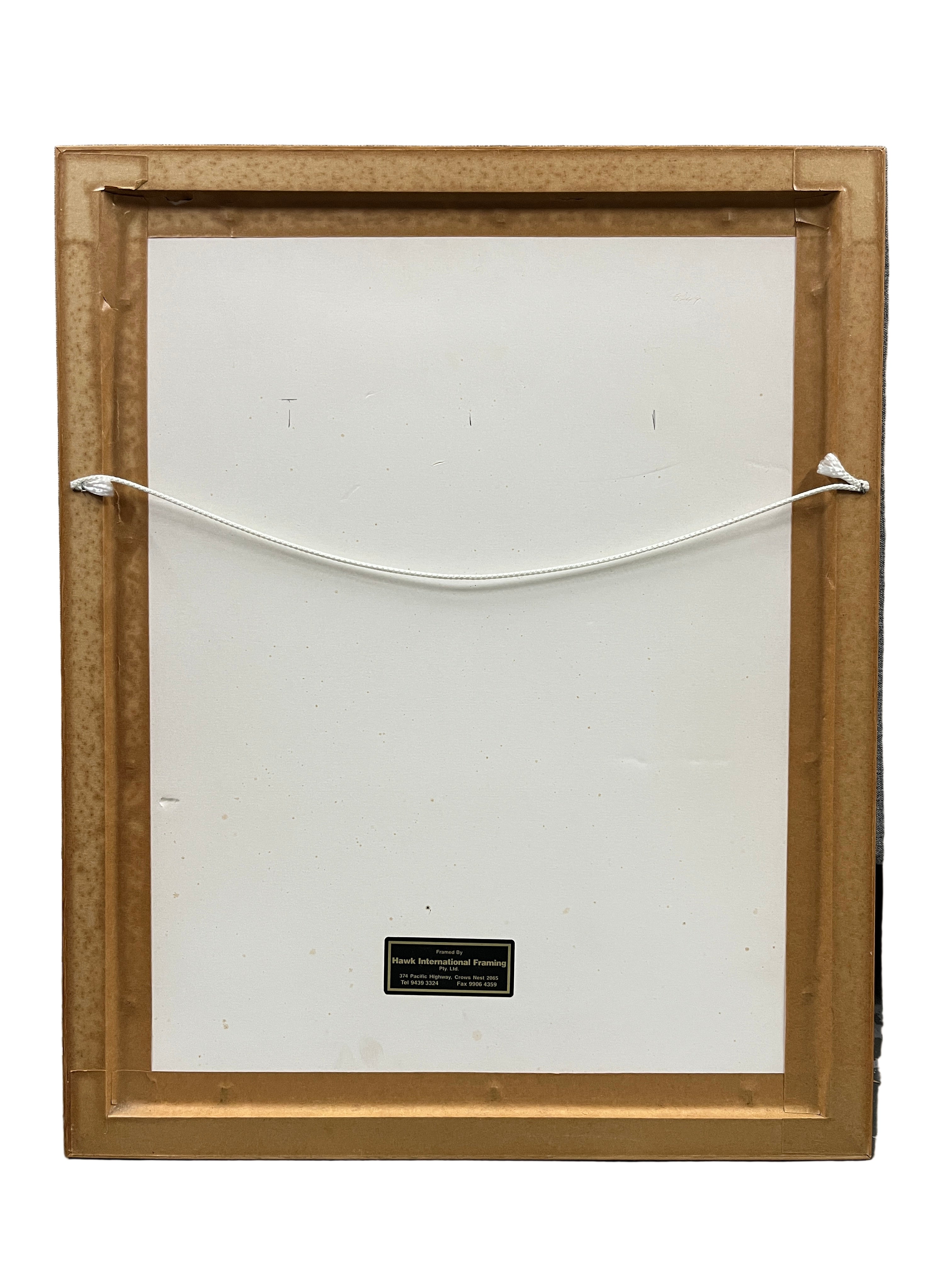 Edition 15/30 Signed Etching - Framed Print