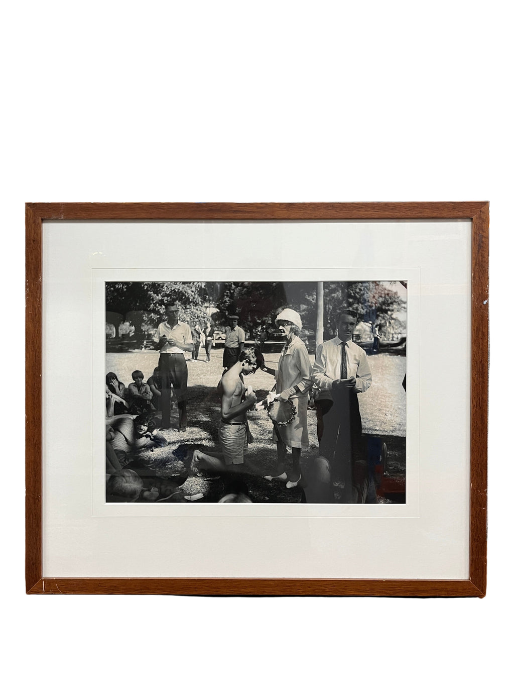 'Blessing' - Framed Black and White Photograph