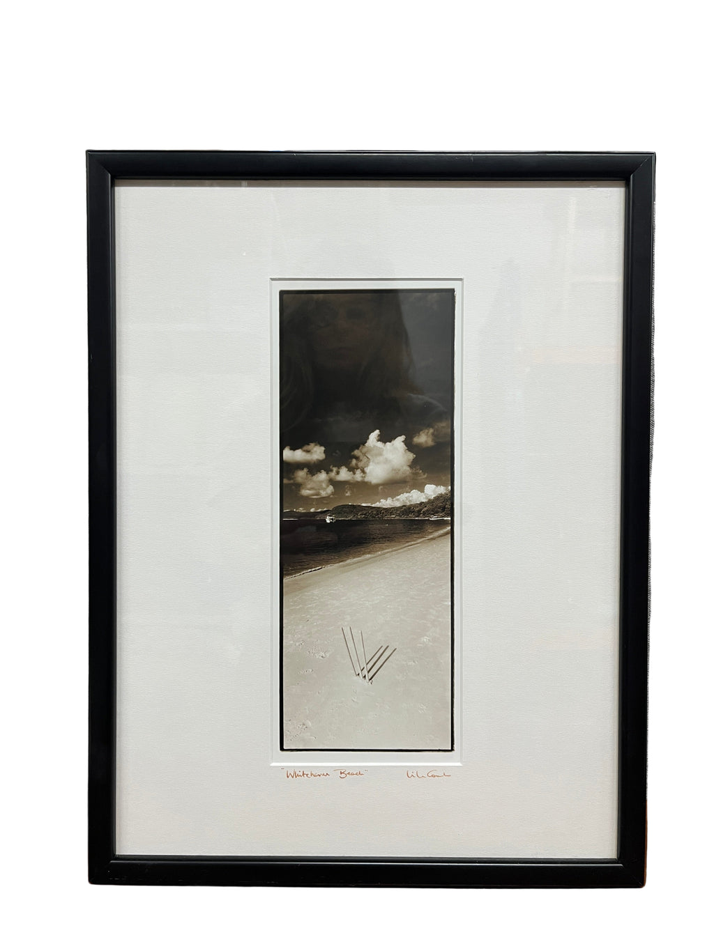 'Whitehaven Beach' - Signed Framed Photograph