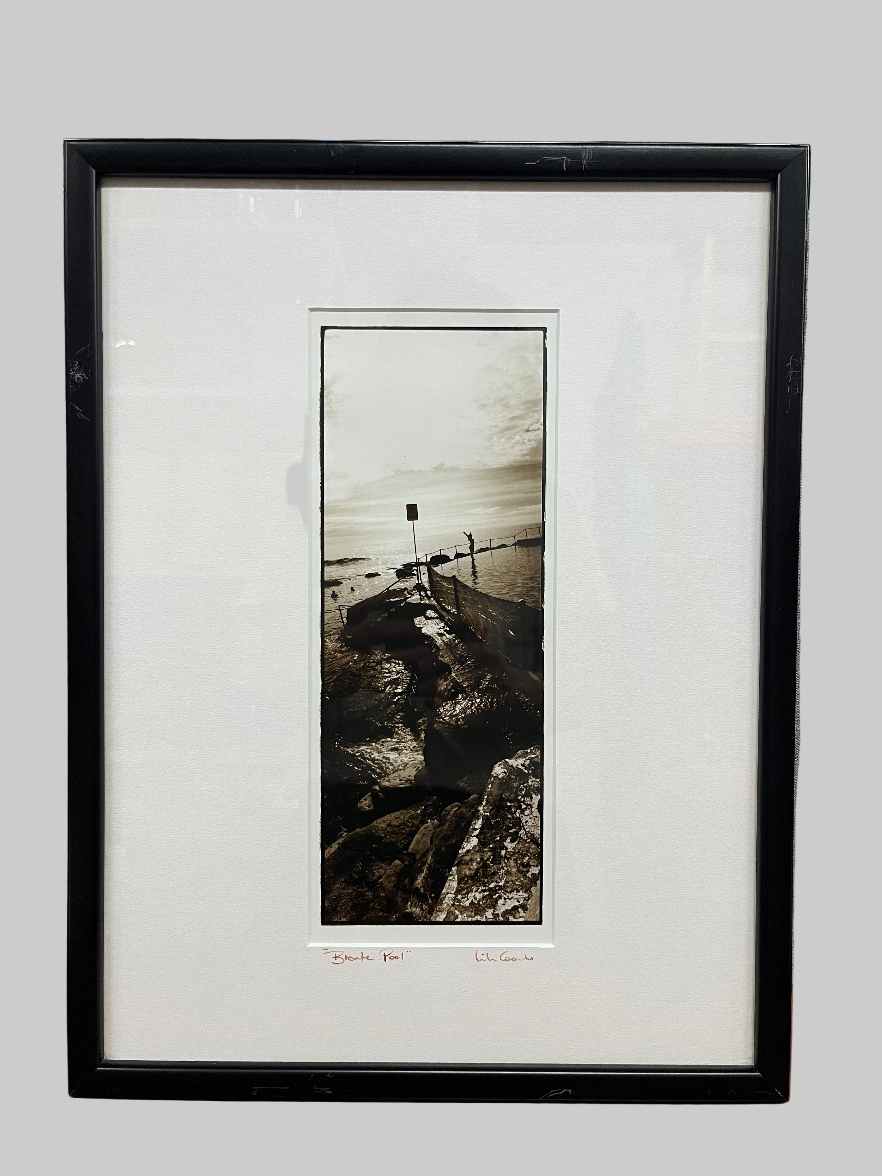 'Bronte Pool' - Signed Framed Photograph
