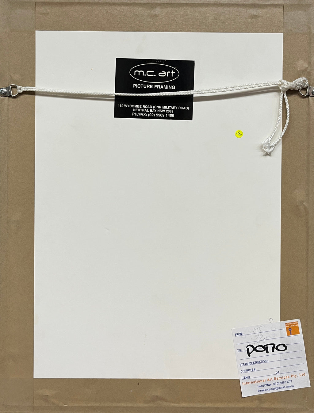 'Bronte Pool' - Signed Framed Photograph