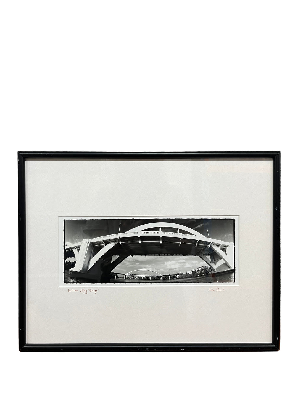 'William Jolly Bridge' - Black and White Signed Framed Photograph