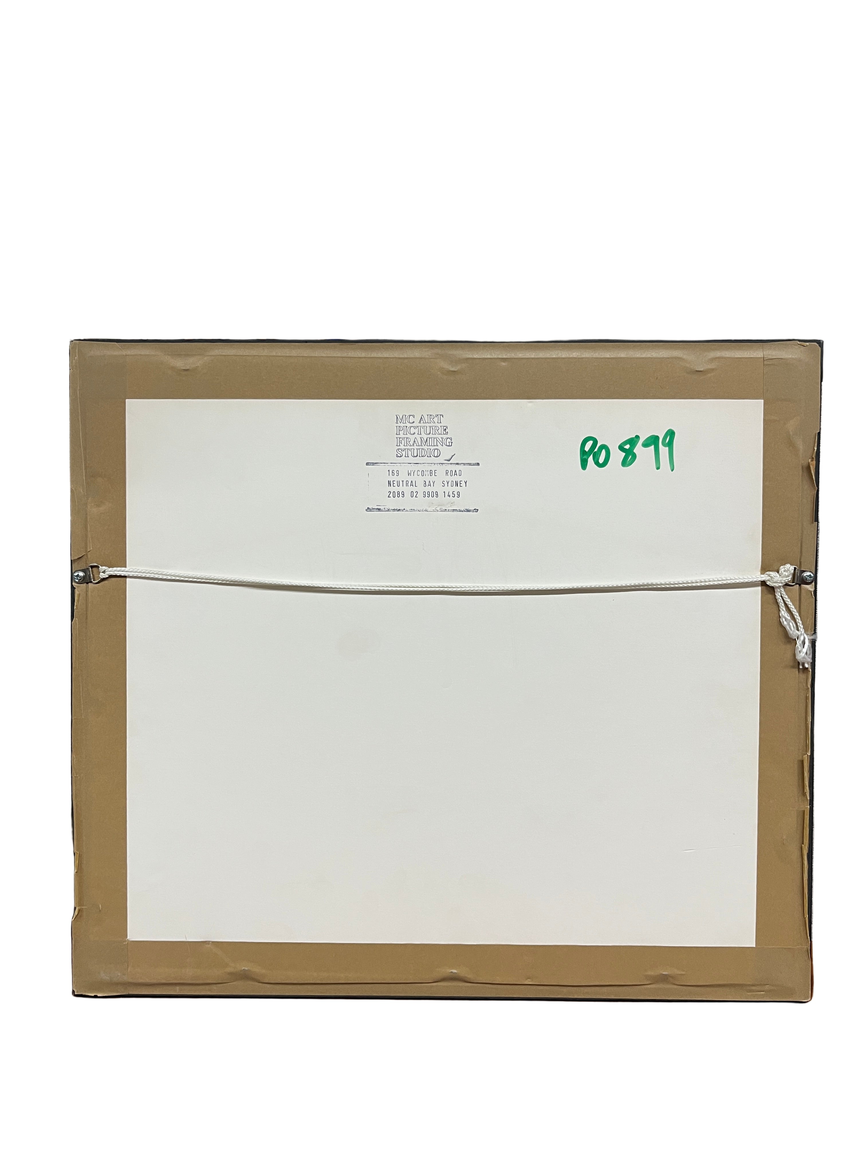 'Lavender Bay with Harbour Bridge Detail' - John Ingham Framed Photograph