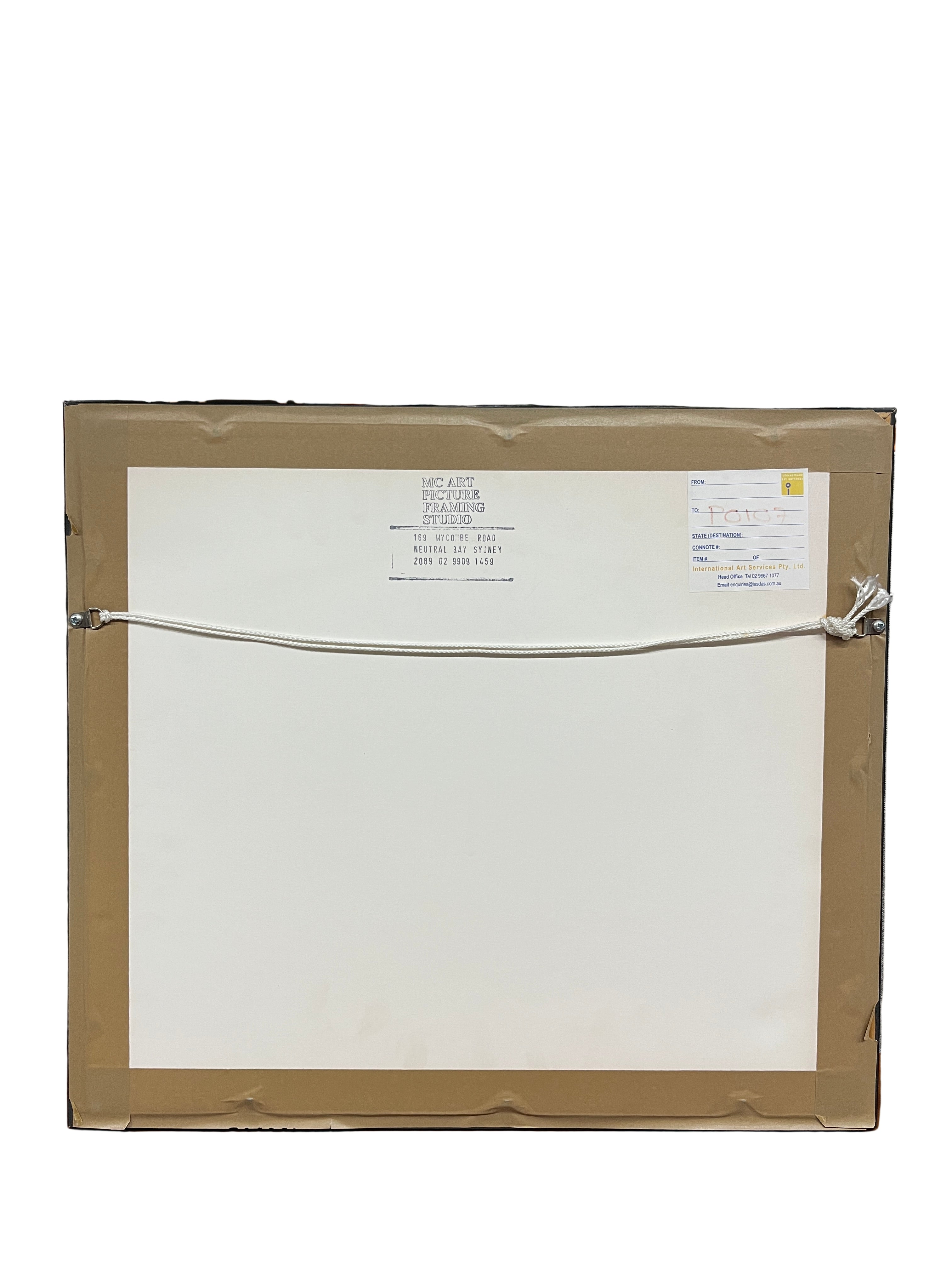 'Circular Quay' - Black and White Framed Photograph