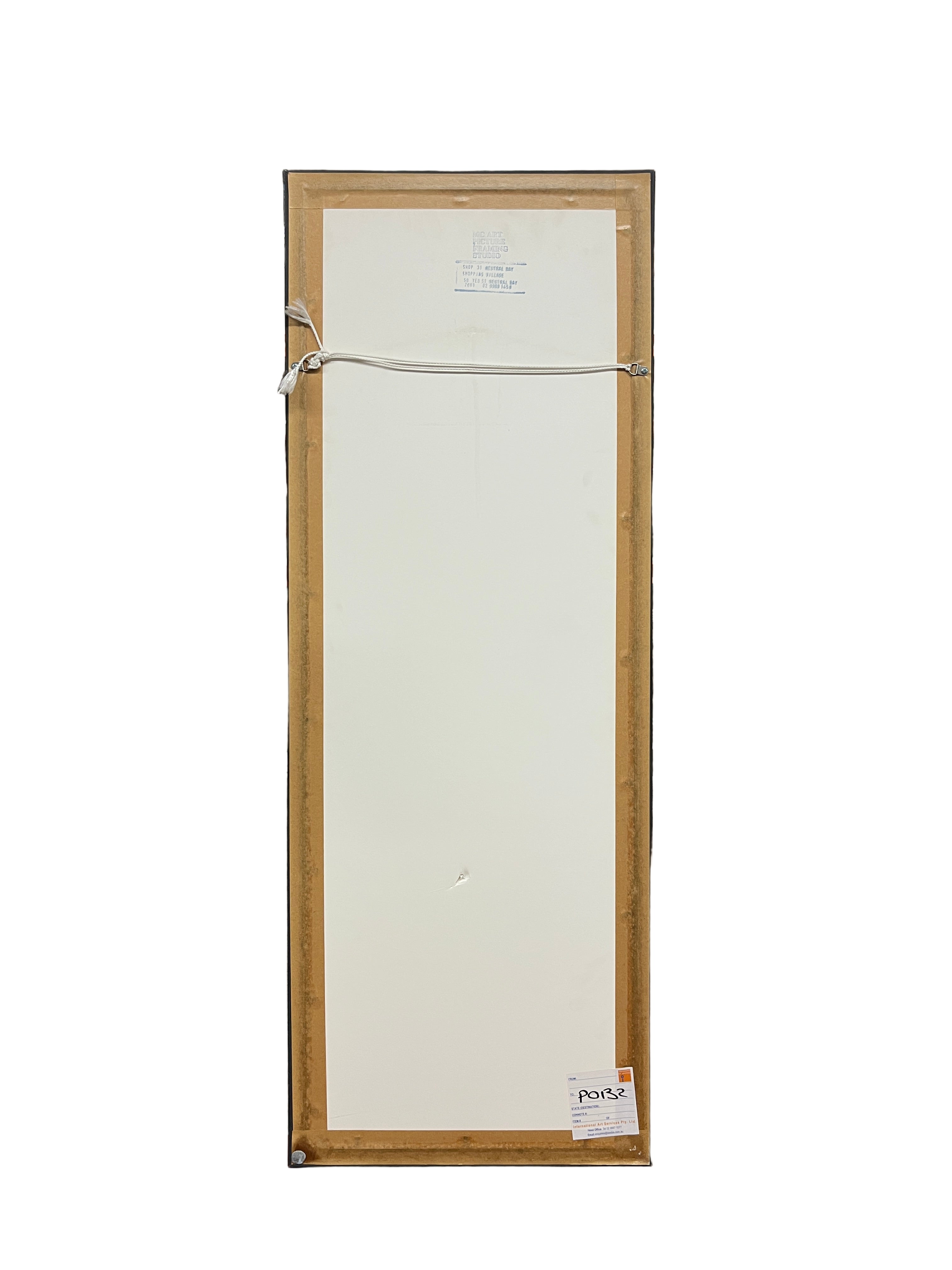 'New York Vertical' - Black and White Framed Photograph