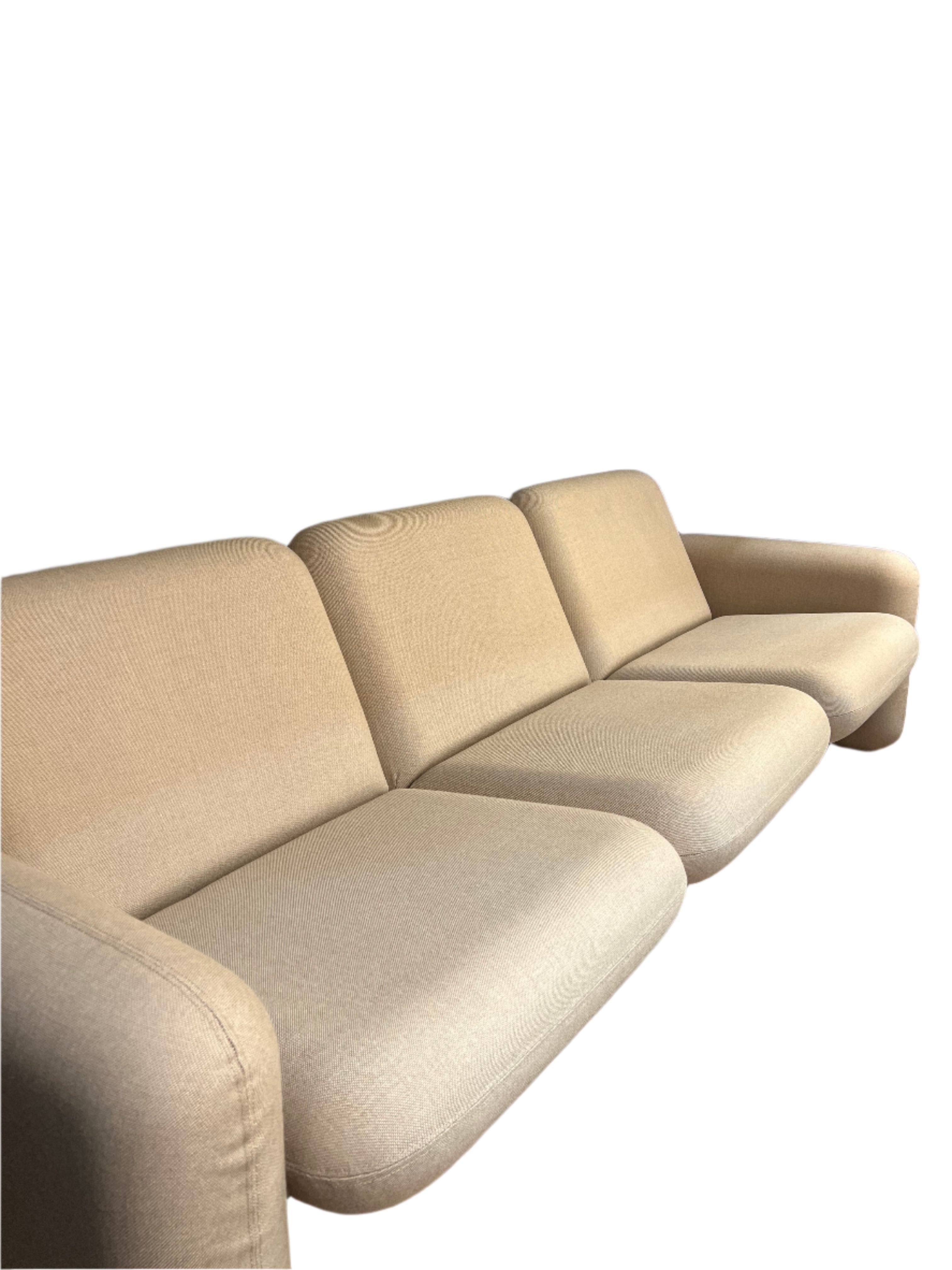 Herman Miller- " Chiclet" Wilkes Modular Sofa Group - 3 Seater
