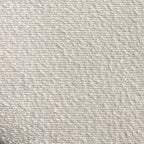 Boucle Cream Ottoman
