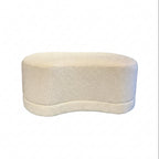 Boucle Cream Ottoman