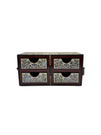 Korean Mother of Pearl 4 Drawer Jewellery Box