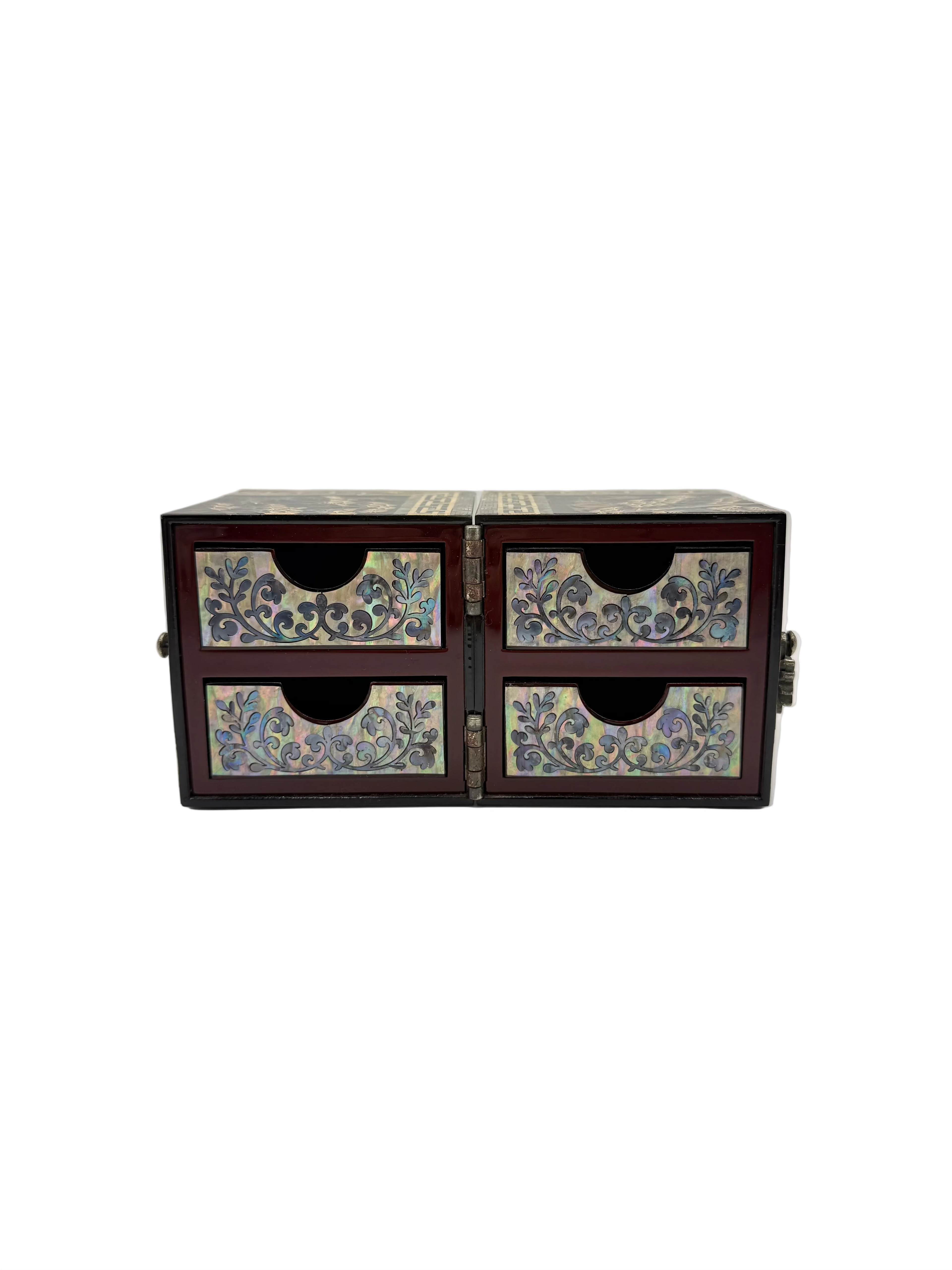 Korean Mother of Pearl 4 Drawer Jewellery Box