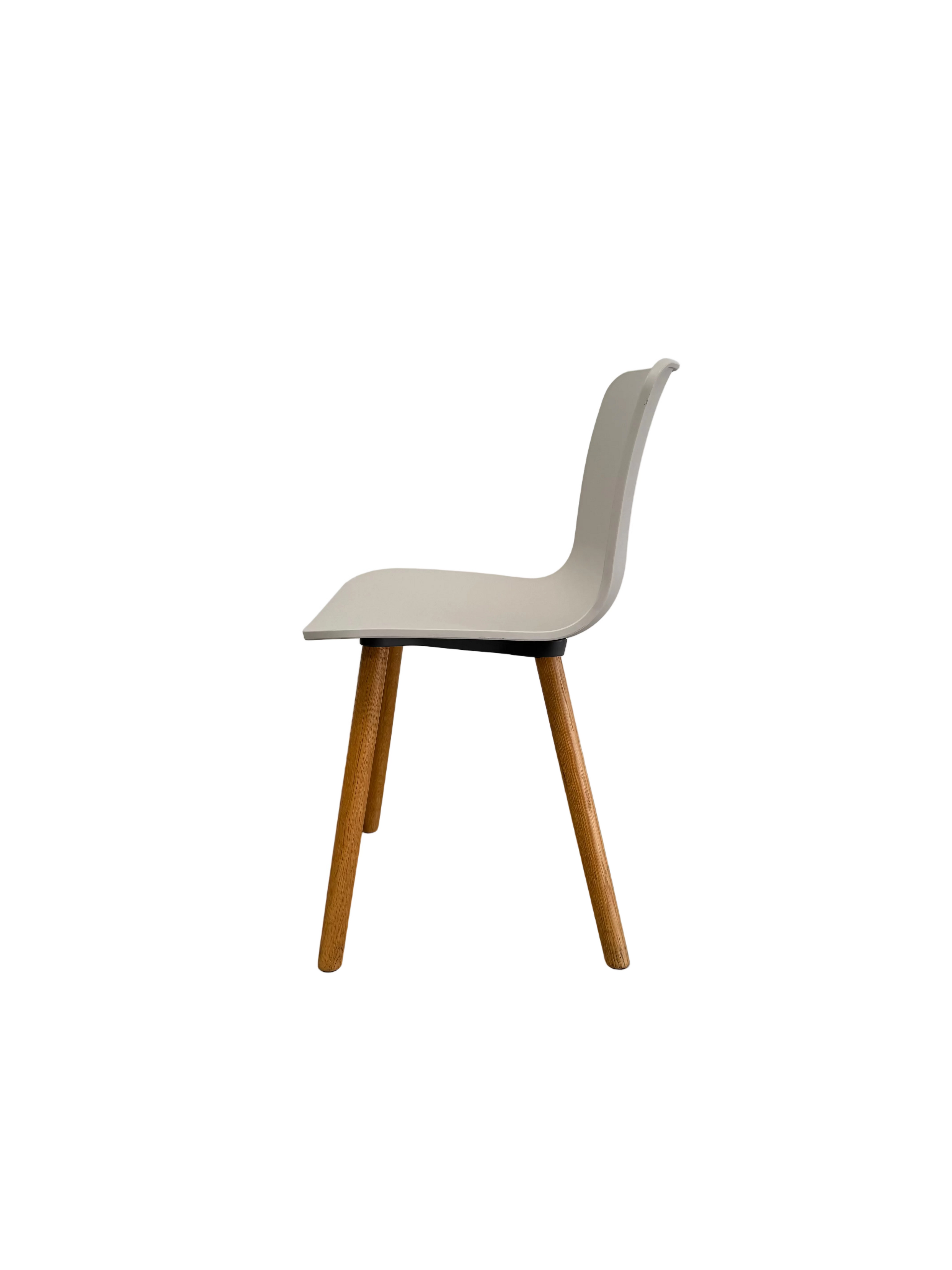 Vitra, HAL Wood Chair by Jasper Morison - Grey