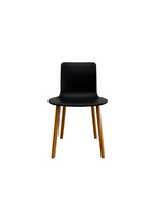Vitra, HAL Wood Chair by Jasper Morison - Black