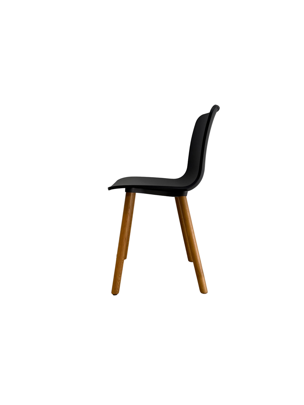 Vitra, HAL Wood Chair by Jasper Morison - Black