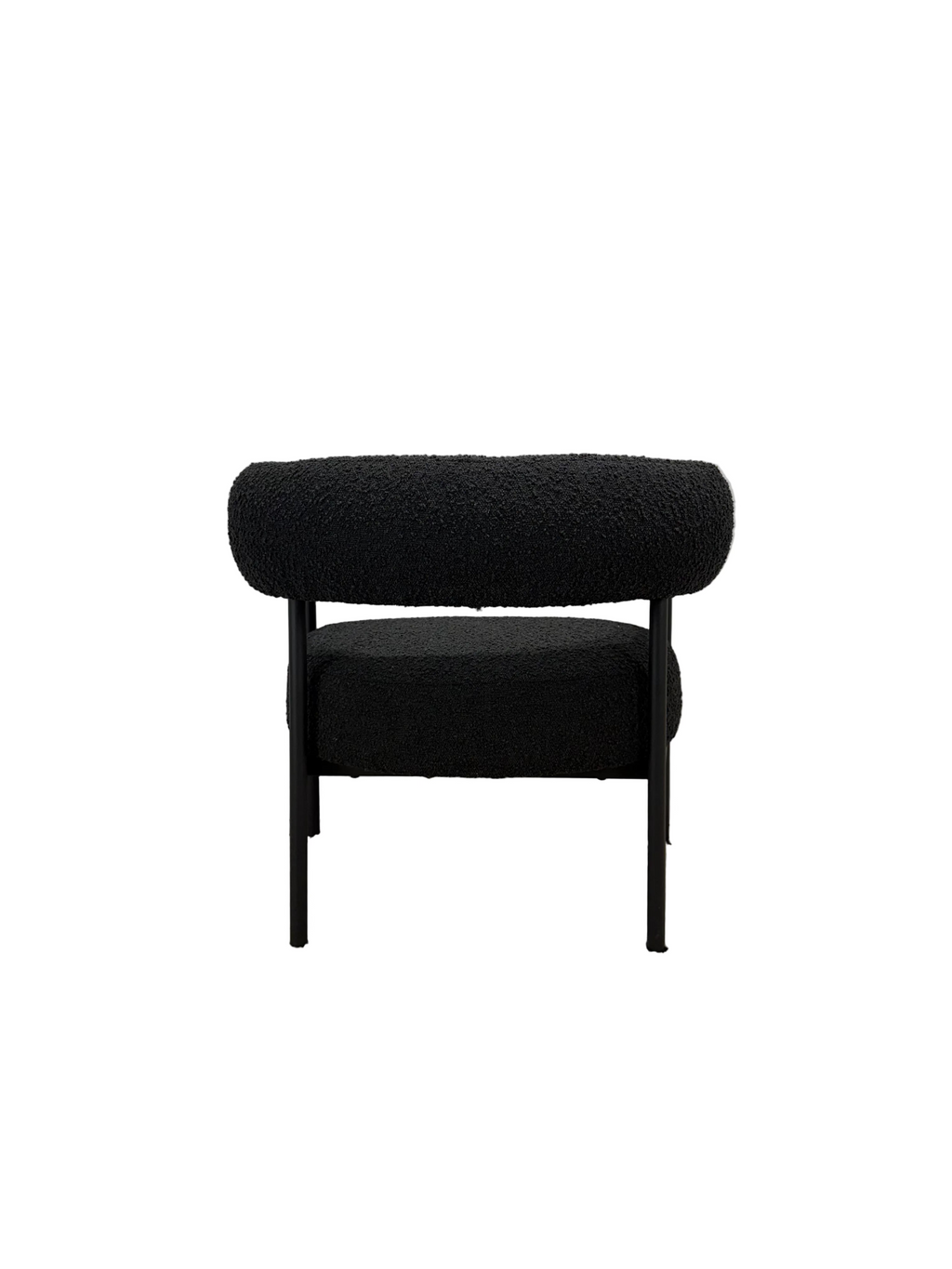 Adairs Milroy Grey Boucle 1 Seater Chair