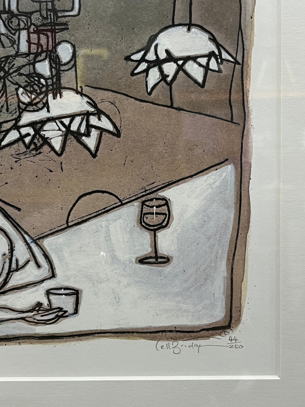 Jazz Suite A Fine Romance by Brett Lethbridge - Framed Limited Edition Print