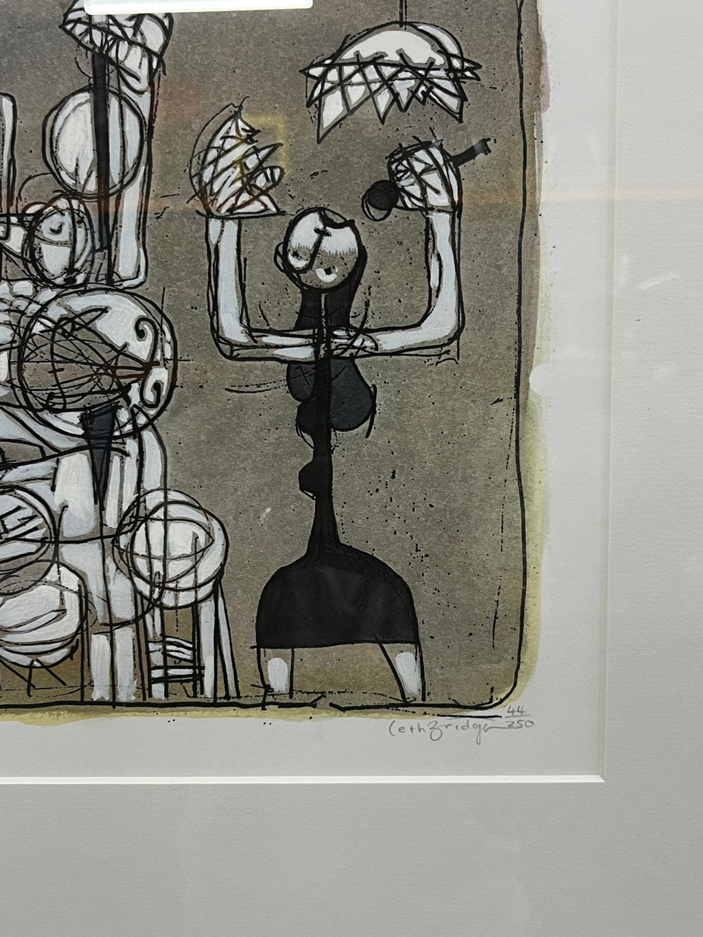 Jazz Suite Black Orpheus by Brett Lethbridge - Framed Limited Edition Print