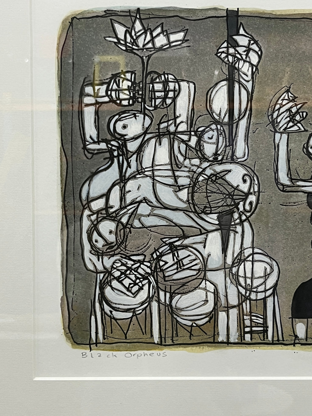 Jazz Suite Black Orpheus by Brett Lethbridge - Framed Limited Edition Print