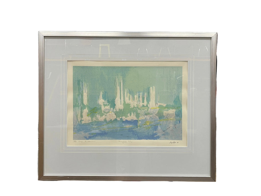 Emerging City by Lloyd Rees - Framed Limited Edition Print