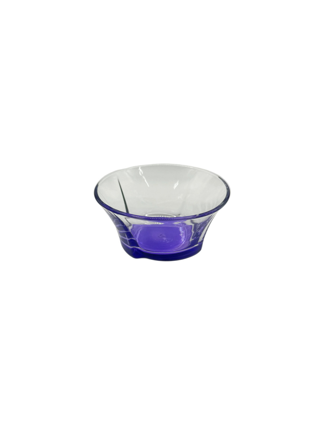 Vintage Coloured Glass Bowls - Set of 4