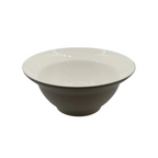 Colors & Art Fine Bone Large White Bowl