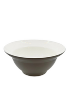 Colors & Art Fine Bone Large White Bowl