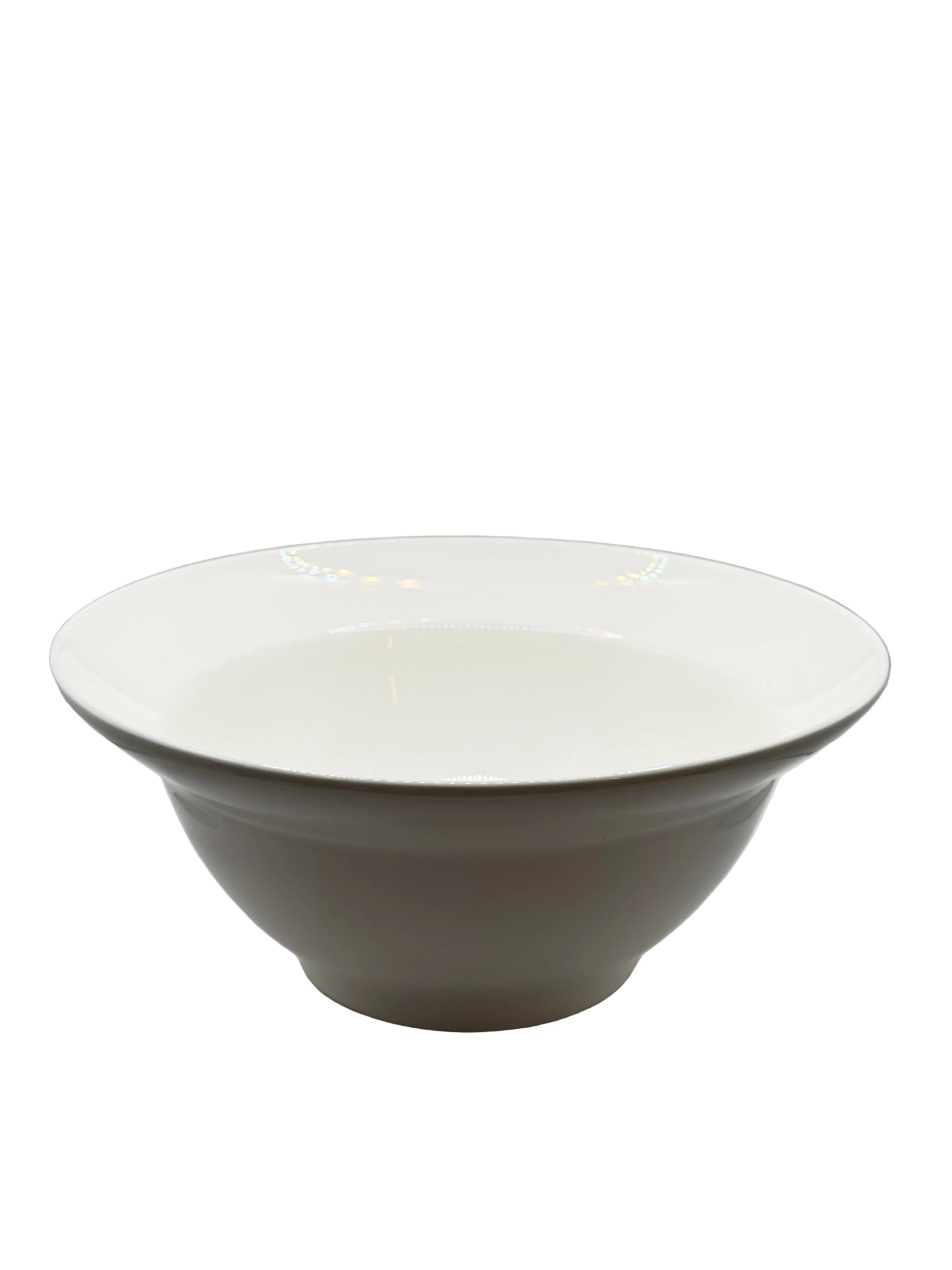 Colors & Art Fine Bone Large White Bowl
