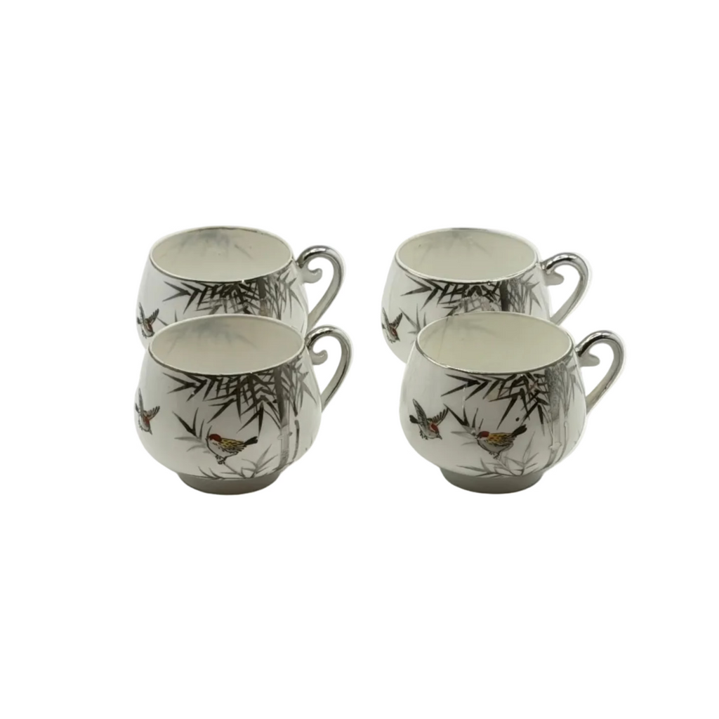 Vintage Japanese Cups Set of 4