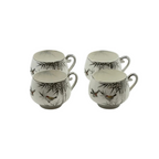 Vintage Japanese Cups Set of 4
