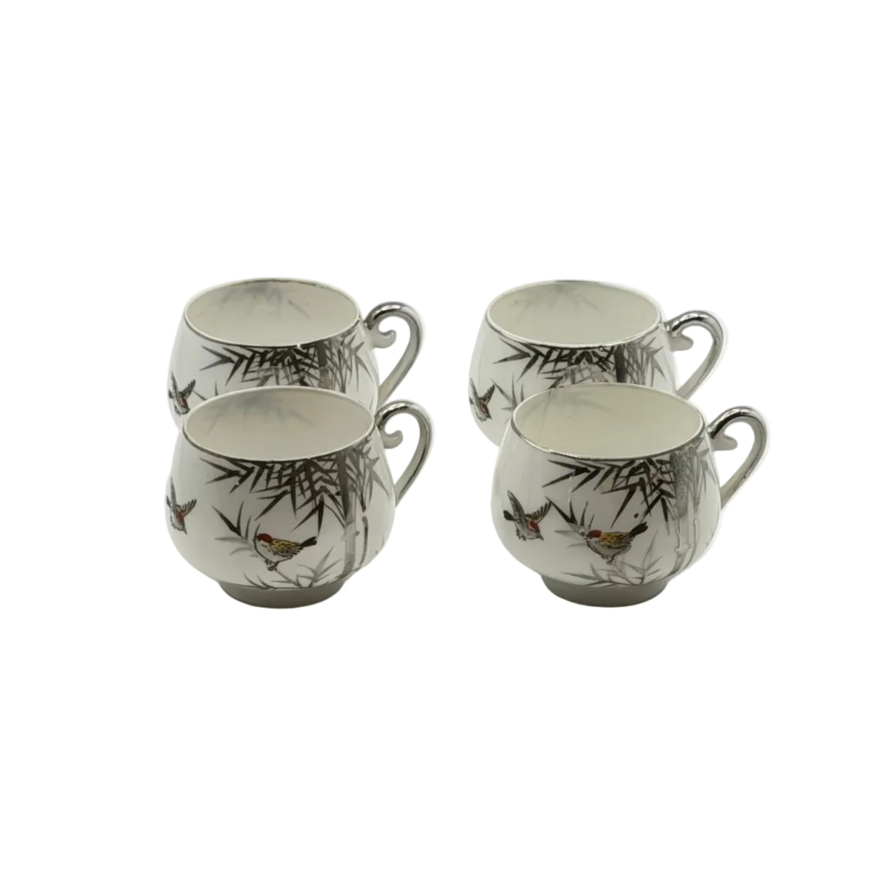 Vintage Japanese Cups Set of 4